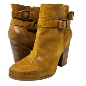 Lucky Brand Brown Ankle Booties